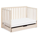 Colby 4-in-1 Convertible Crib with Trundle Drawer - Washed Natural