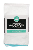 Ritz White Microfiber Solid Kitchen Towel 4 pk, Pack of 6