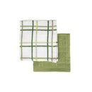 Ritz Cactus Cotton Check Dish Cloth 2 pk, Pack of 3