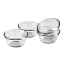 Anchor Hocking 4.00 in. W X 4.00 in. L Custard Cups Clear, Pack of 4
