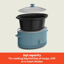 6qt Manual Slow Cooker