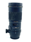 Used Sigma APO 180mm F2.8 Macro Lens W/ Case and Lens hoods (Canon Mount)