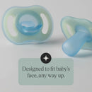 Stay Put Pacifier Set - 0-6 Months