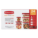 24 Piece Easy Find Lids Food Storage Containers - Racer Red
