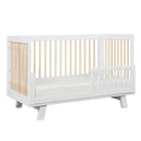 Hudson 3-in-1 Convertible Crib - White/Washed Natural
