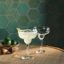 4pk Margarita Cocktail Glass Set - Clear