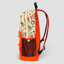 Kids' Backpack - Orange/Cream
