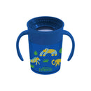 Milestones Cheers 360 Cup Spoutless Transition Cup - Blue Safari