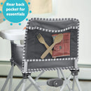 Pop 'n Dine Portable High Chair Indoor/Outdoor - Gray