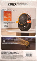 Portable 1500W Ceramic Space Heater - Black