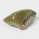 Kids' Alligator Sleeping Bag - Green and White Checkered