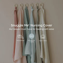 Nursing Cover - 100% Organic Cotton Muslin - Slate