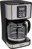 Capresso SG220 Programmable 12-Cup Stainless Steel Coffee Maker
