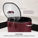 6QT Programmable Slow Cooker - Cabernet Red