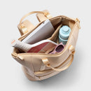 Faux Neoprene Tote Backpack - ™ Tan: Water Repellent Softside