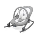 Go With Me Aura Deluxe Portable  Rocker & Bouncer - Grey