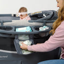 Baby Trend Deluxe II Nursery Center Portable Playard - Misty Gray