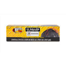 Ruffies Pro 33 gal Trash Bags Drawstring 10 pk, Pack of 12