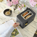 2-Slice Toaster - Slate Grey