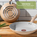 Ceramic Non-Stick Saucepan - Beige