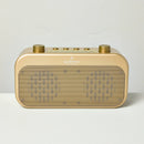 Portable AM/FM Bluetooth Radio - Gold