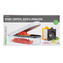 Progressive Prepworks Gray/White Plastic Food Chopper, Pack of 3