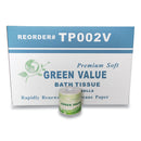 GEN Two-Ply Bath Tissue, Septic Safe, White, 420 Sheets/Roll, 96 Rolls/Carton - GENTP002V