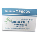 GEN Two-Ply Bath Tissue, Septic Safe, White, 420 Sheets/Roll, 96 Rolls/Carton - GENTP002V