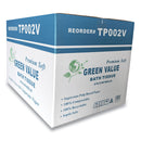 GEN Two-Ply Bath Tissue, Septic Safe, White, 420 Sheets/Roll, 96 Rolls/Carton - GENTP002V