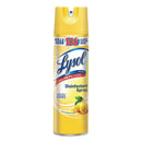 Lysol Disinfectant Spray, Lemon Breeze, 19 Oz Aerosol, 6/Carton - RAC96322CT