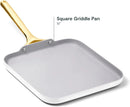 Iconics Square Griddle Pan - White