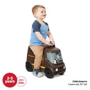 UPS Delivery Truck Ride-On Toy- Steel and Plastic