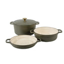 Enameled Cast Iron Cookware - Green