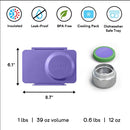Bento Box with Thermos Food Jar - Purple