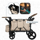 XC EVO Comfort Stroller Wagon - Mocha