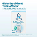 Refillable Water Filter Starter Kit - 3 Pack