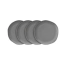 Abigael Stoneware Salad Plate Set of 4 - Gray