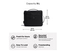 Insulated Lunch Bag - Black