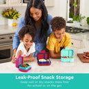 2 Compartment Leak-Proof Bento Box - Aqua