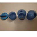 Whiskware Paw Patrol Portable Stackable Snack Containers - 3 Pack