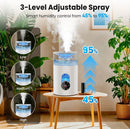 Cool & Warm Mist Humidifier - White