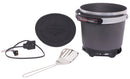 Presto 05411 Electric Deep Fryer, 1.4 L, 1500 W, 1-Fry Basket, Black
