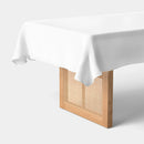 84"x60" Tablecloth - White