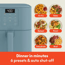 6qt Slim Air Fryer-  Surf