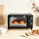 1050 W 4-Slice Toaster Oven with 3 Settings - Black
