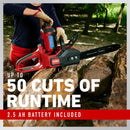 Toro 60V Max 16" Brushless Chainsaw with 2.5Ah Battery 51850 CLOSEOUT