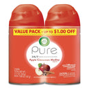 Air Wick Freshmatic Ultra Spray Refill, Apple Cinnamon Medley, Aerosol, 5.89 Oz, 2/Pack, 3 Packs/Carton - RAC82680