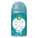 Air Wick Freshmatic Ultra Automatic Pure Refill, Ocean Breeze, 5.89 Oz Aerosol, 6/Carton - RAC98000