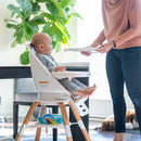 2-in-1 Turn-A-Tot High Chair - Gray Taupe