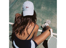 Adjustable Cotton Sports Cap - Blue/Pink